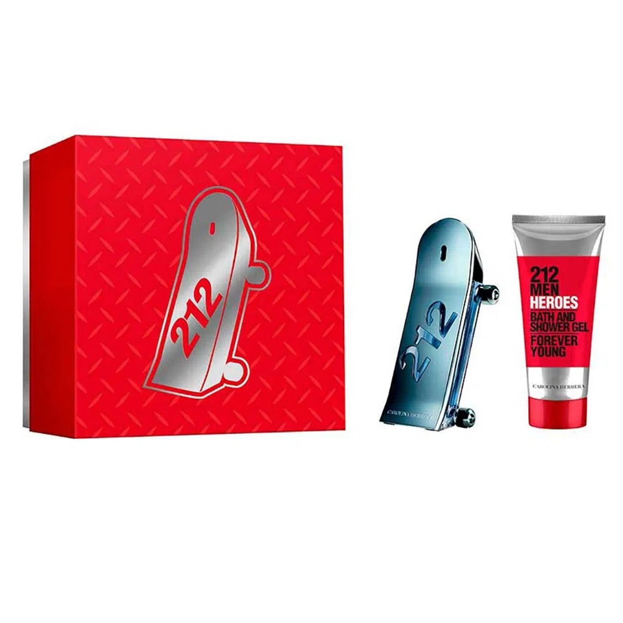 212 Men Heroes Men Gift Set 2-PC by Carolina Herrera Eau de Toilette - PERFUME BOUTIQUE