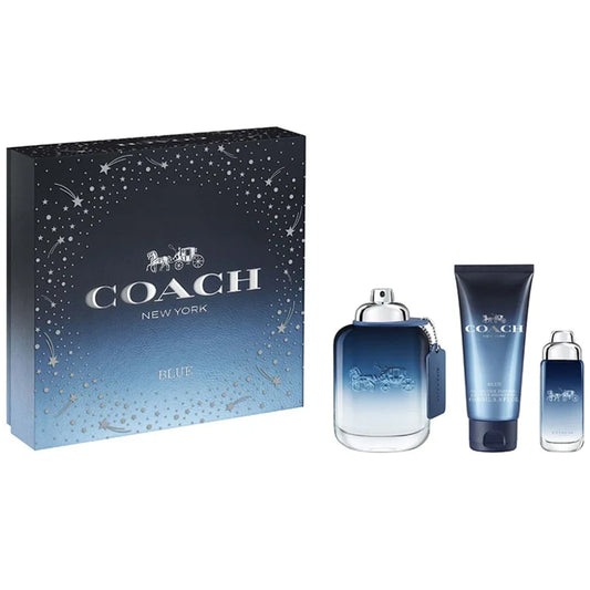 Coach New York Blue Men Gift Set by Coach Eau de Toilette