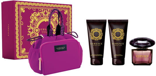 Crystal Noir Eau de Toilette 4PCS by Versace - PERFUME BOUTIQUE