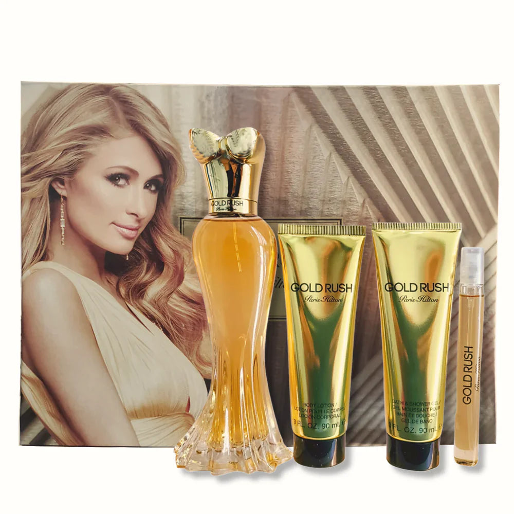 Gold Rush Eau de Parfum 3PCS Set by Paris Hilton - PERFUME BOUTIQUE