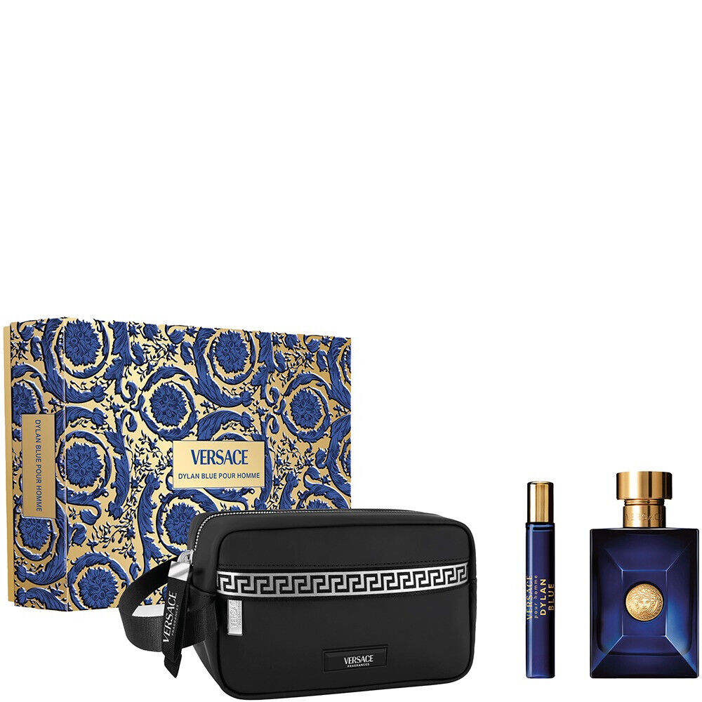 Dylan Blue Pour Homme Eau de Toilette 3PCS by Versace - PERFUME BOUTIQUE