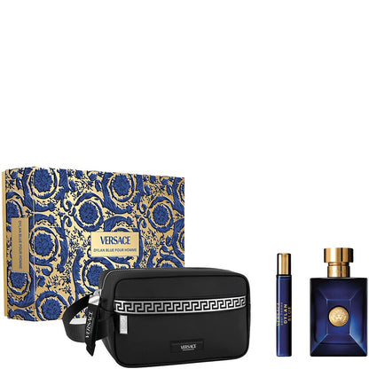 Dylan Blue Pour Homme Eau de Toilette 3PCS by Versace - PERFUME BOUTIQUE