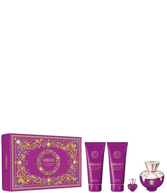Dylan Purple Eau de Parfum 4PCS by Versace