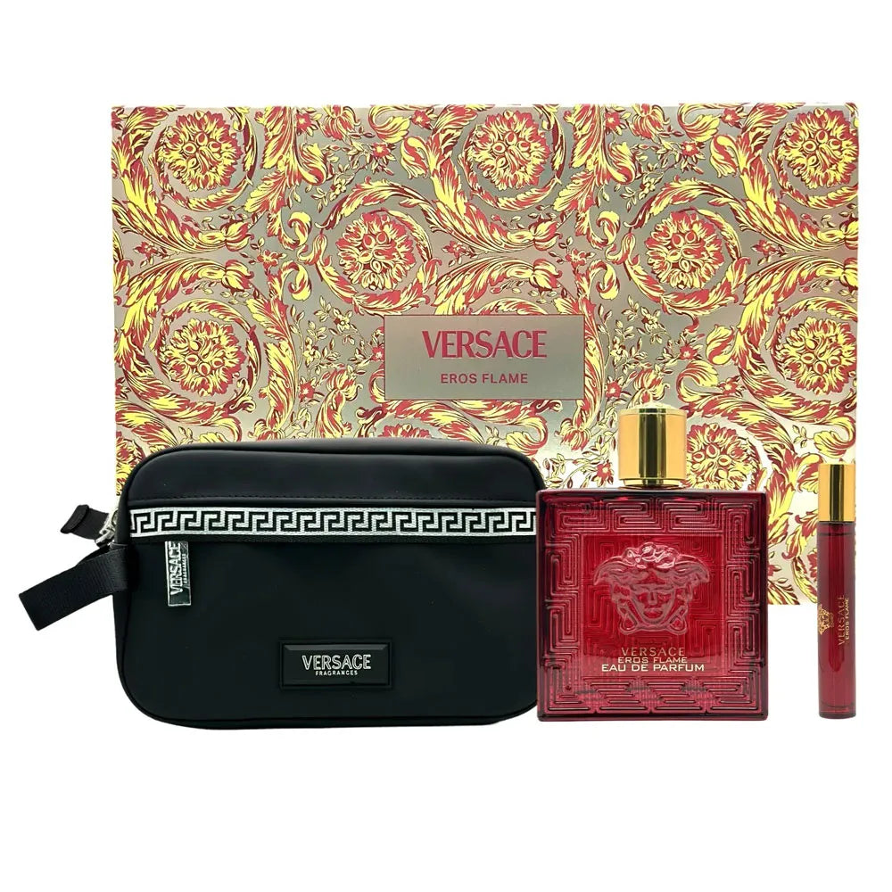 Eros Flame Eau de Parfum 3PCS by Versace - PERFUME BOUTIQUE