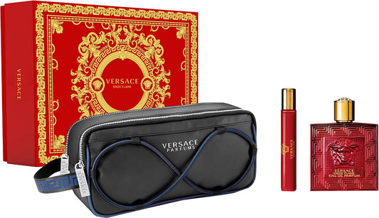 Eros Flame Eau de Parfum 3PCS by Versace - PERFUME BOUTIQUE