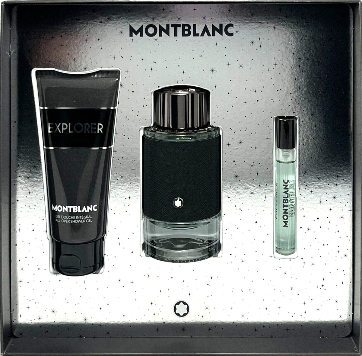 Explorer Mont Blanc Men 3-Piece Set eau de Parfum - PERFUME BOUTIQUE