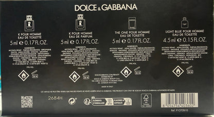 4-Piece Men Mini Gift Set by Dolce & Gabbana