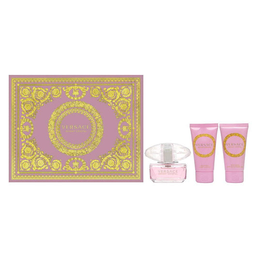 Bright Crystal Eau de Toilette 3PCS by Versace - PERFUME BOUTIQUE