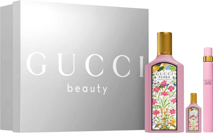 Gucci Flora Gorgeous Gardenia Eau de Parfum 3PCS by Gucci - PERFUME BOUTIQUE