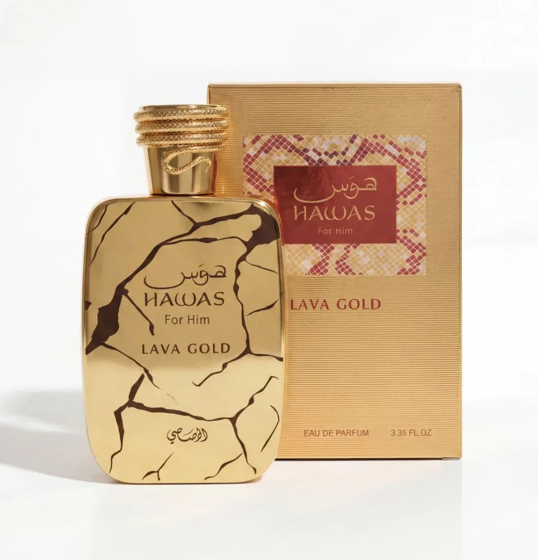 Hawas Lava Gold for Him Eau de Parfum by Rasasi