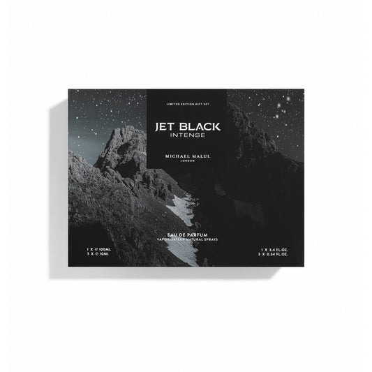 Jet Black Intense Eau de Parfum GIFT SET by Michael Malul - PERFUME BOUTIQUE