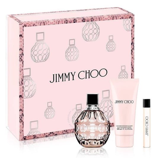 Jimmy Choo Woman Eau de Parfum 3PCS by Jimmy Choo - PERFUME BOUTIQUE