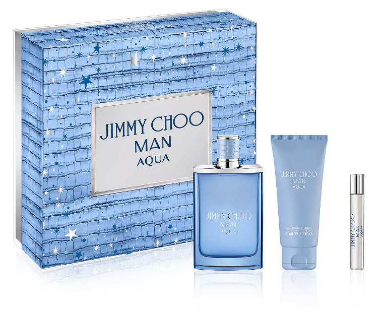 Man AQUA Eau de Toilette 3PCS by Jimmy Choo - PERFUME BOUTIQUE