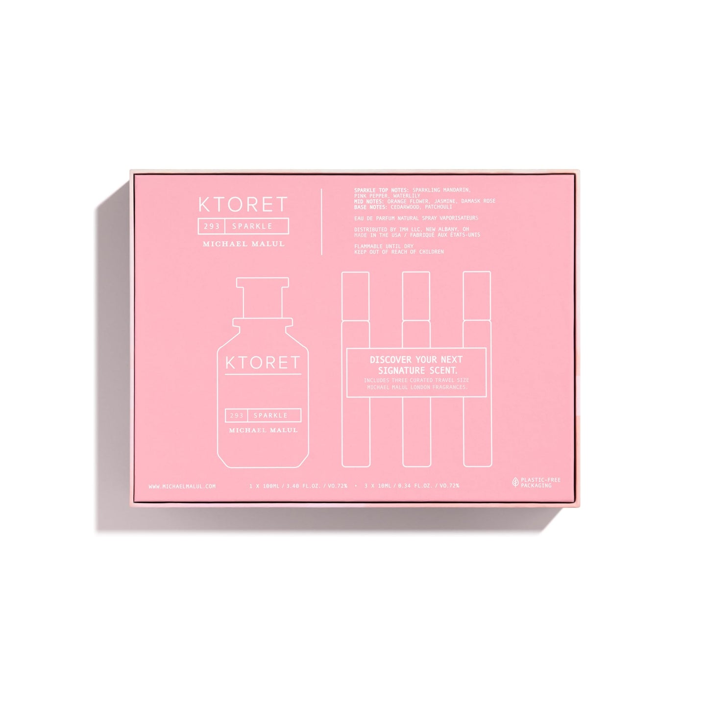 KTORET 293 Sparkle Eau De Parfum Limited Edition GIFT SET by Michael Malul - PERFUME BOUTIQUE