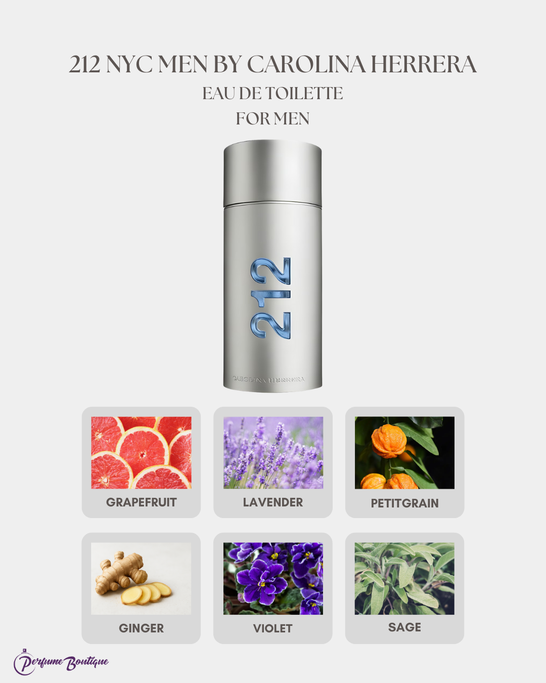 212 NYC Men Eau de Toilette by Carolina Herrera