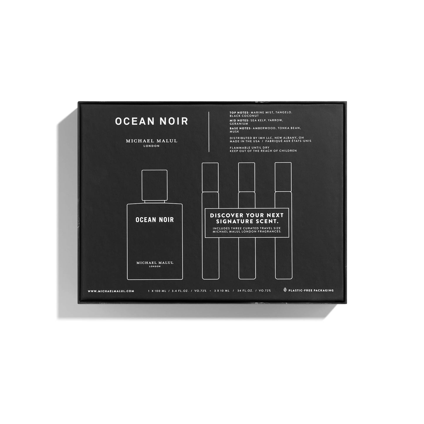 Ocean Noir Eau de Parfum Limited Edition GIFT SET by Michael Malul - PERFUME BOUTIQUE