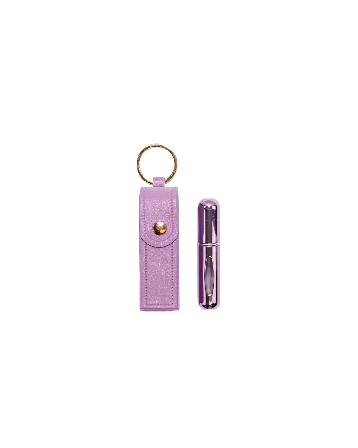 Leather Keychain and Perfume Atomizer 5 ml Spray