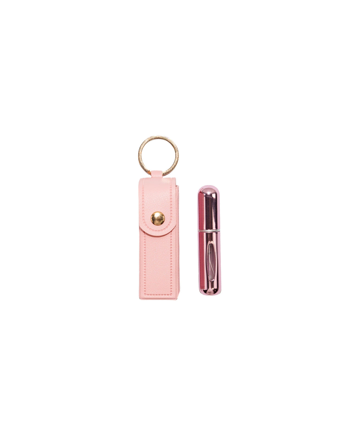 Leather Keychain and Perfume Atomizer 5 ml Spray