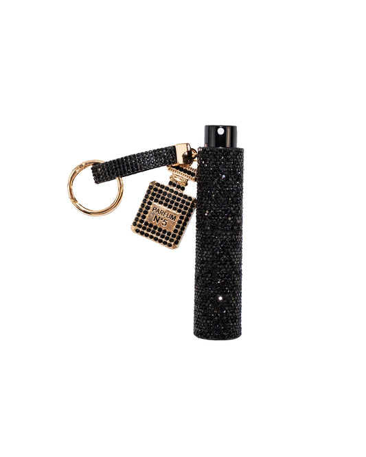 Perfume Atomizer 8 ml Rhinestone Keychain Combo
