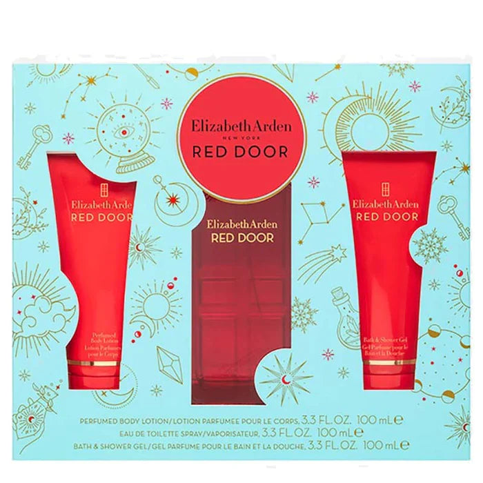 Red Door 3PC Women Gift Set by Elizabeth Arden Eau de Toilette - PERFUME BOUTIQUE