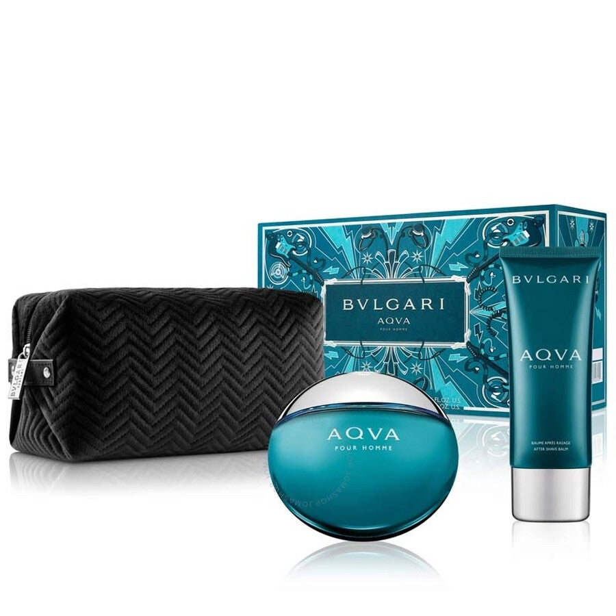 AQVA Pour Homme Men Gift Set by Bvlgary Eau de Toilette - PERFUME BOUTIQUE