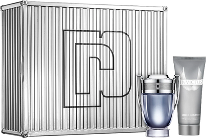 Invictus Men 2-Piece Set 3.4 oz + 3.4 oz All-Over Shampoo by Paco Rabanne eau de Toilette - PERFUME BOUTIQUE