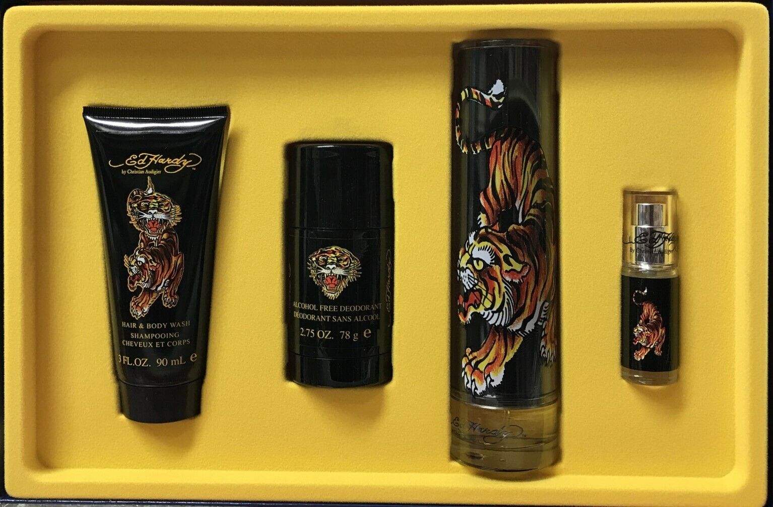 Ed Hardy "King Dog" Men Gift Set by Christian Audigier Eau de Toilette - PERFUME BOUTIQUE