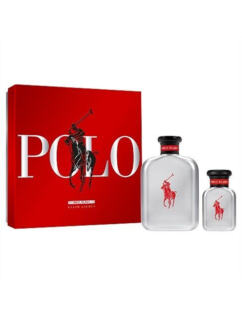 Polo Red Rush Men Gift Set by Ralph Lauren Eau de Toilette - PERFUME BOUTIQUE