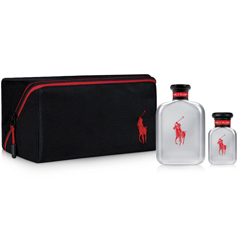 Polo Red Rush Men Gift Set by Ralph Lauren Eau de Toilette - PERFUME BOUTIQUE