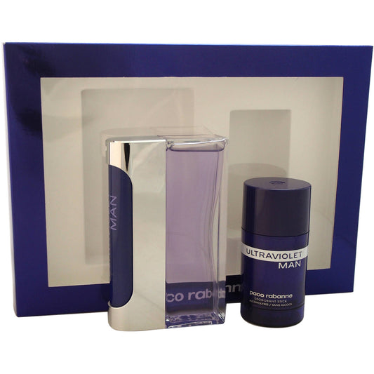 Ultraviolet Men Gift Set by Paco Rabanne Eau de Toilette - PERFUME BOUTIQUE