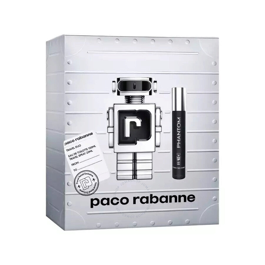 Paco Rabanne Phantom 2-PC Travel Gift Set Eau De Toilette - PERFUME BOUTIQUE