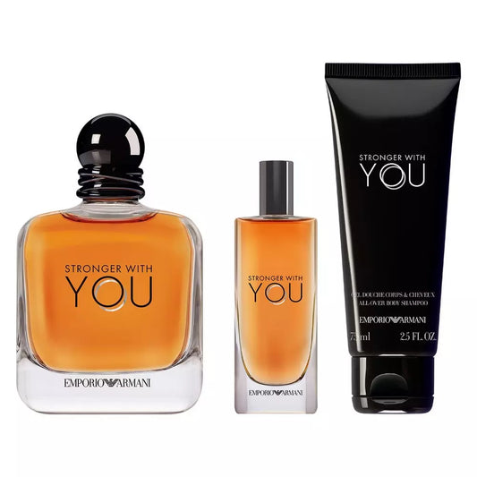Stronger With You Eau de Toilette 3PC Set by Giorgio Armani