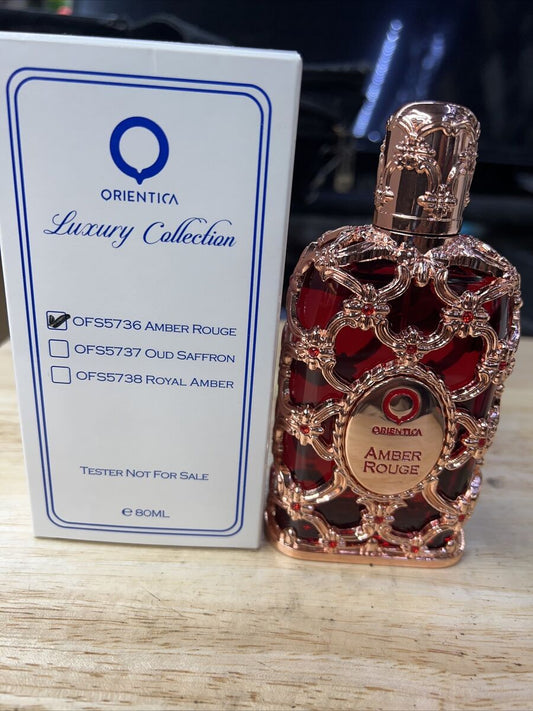 Orientica Luxury Collection Amber Rouge Unisex Tester - PERFUME BOUTIQUE