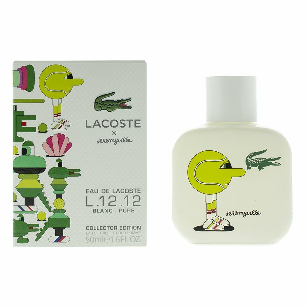 Lacoste x Jeremyville Eau de Lacoste L.12.12 Blanc Collectors Edition Eau de Toilette - PERFUME BOUTIQUE
