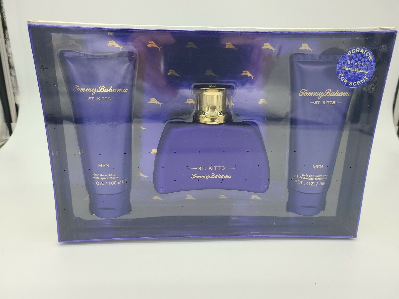 St. Kitts Tommy Bahama 3 Piece Men Gift Set eau de Cologne - PERFUME BOUTIQUE